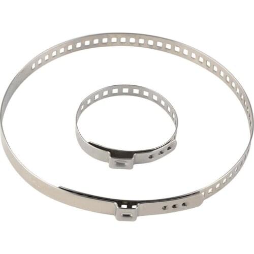 10Pcs Crimp Clamp AXLE Kit Accessories Adjustable Boot Parts Stainless Steel Universal