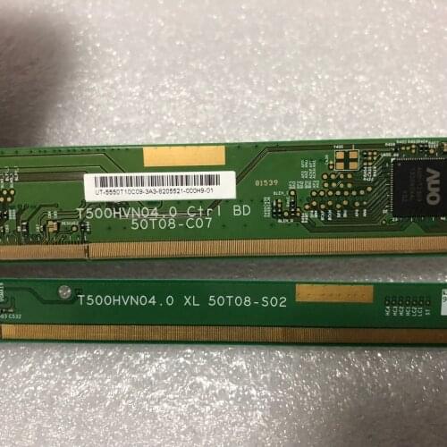 2PCS/LOE T500HVN04.0 CTRL 50T08-C07 50T08-S02 Panel LCD parte del PCB