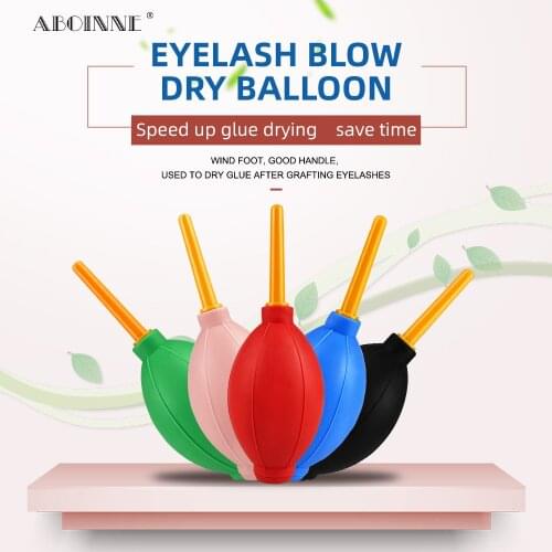 Abonnie Eyelashes Dryer Air Balls Eyelashes Extension Rubber Dry Ball Grafting Eyelash Dry Blowing Balloons Manually Dry Glue