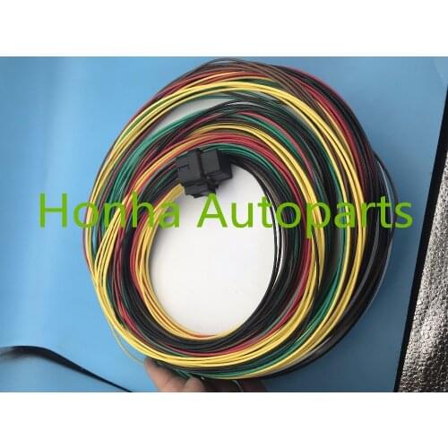 Free shipping 1 pcs wire harness Motec/Haltech ECU 34 Pin Female Connector DTA S60 & S80 wire harness with male connector