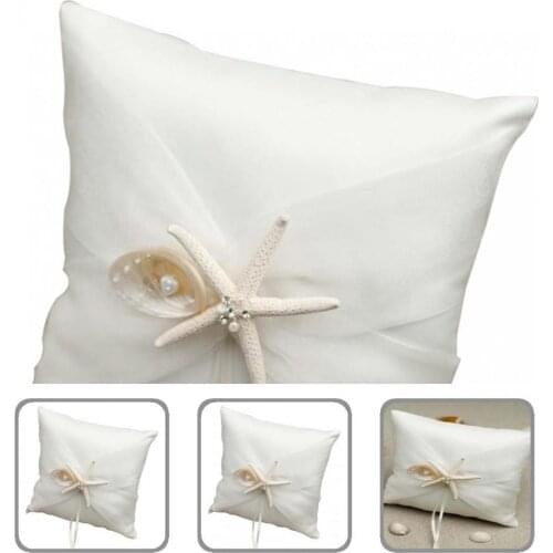 Long Lasting Convenient Elegant All Match Ring Pillow Eco-friendly Ring Pillow Elegant for Decoration