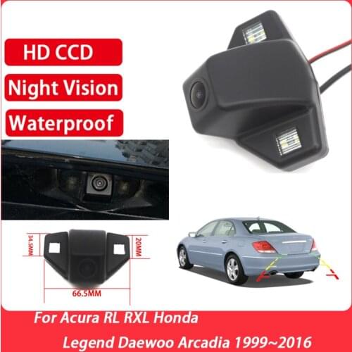 HD Night Vision Vehicle Rear View Reverse Camera high quality RCA For Acura RL RXL Honda Legend Daewoo Arcadia 1999~2016