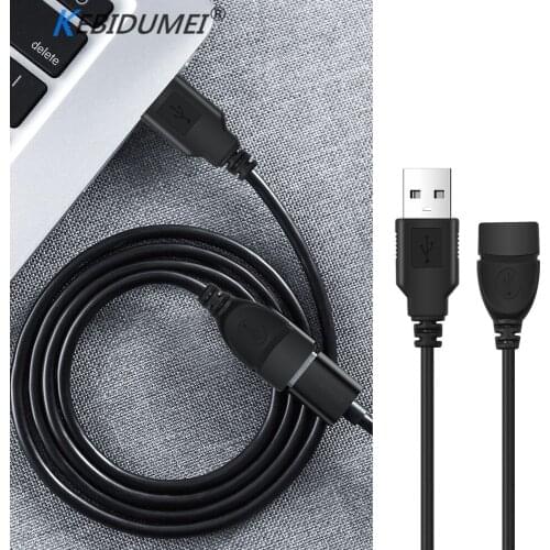 Kebidumei Super Speed Extension Cable USB 2.0 Male to Female USB Cable 3m Extender Cord Wire Data Sync For PC Laptop Keyboard