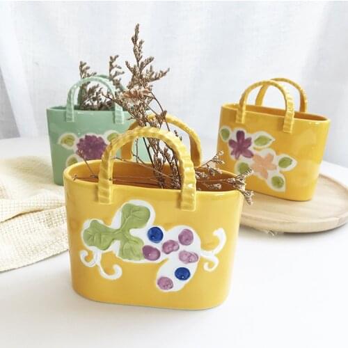 LA TREASURE Ceramic Flower Vases