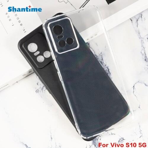 For Vivo S10 5G Gel Pudding Silicone Phone Protective Back Shell For Vivo S10 Pro Soft TPU Case