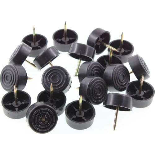 Nail On Furniture Pads,Plastic Furniture Glides Non Slip Furniture Feet Chair Leg Floor Protector Furniture Sliders for Carpet