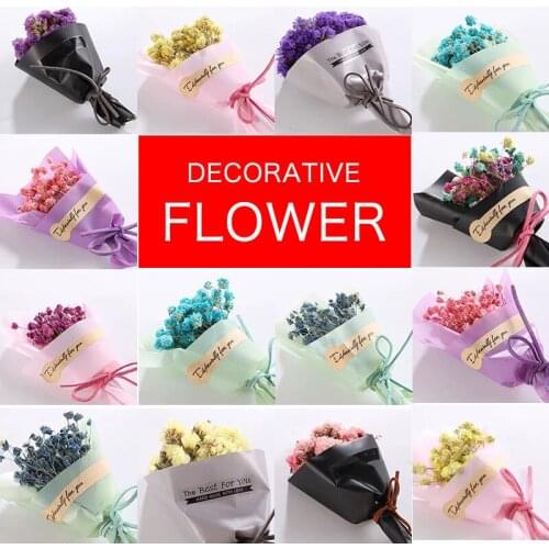 Bar Soul Natural Dried Flowers A Bunch Beautiful Cocktail Decoration Creative Decoration Bar Drinks Decoration