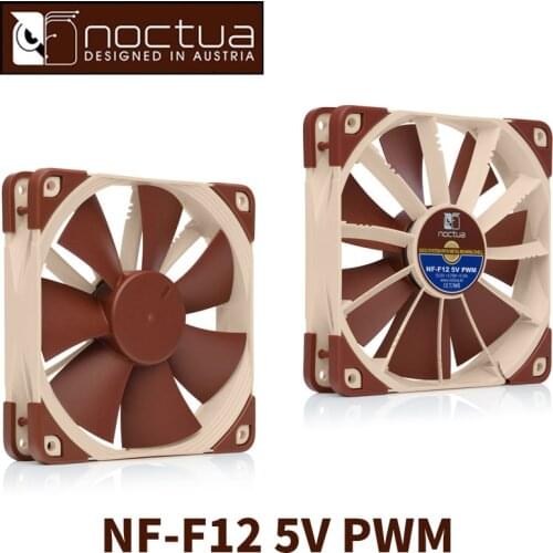 Noctua NF-NF-F12 5V PWM PWM 120mm CPU or radiator cooling fans Computer Case CPU heat sink Cooler low noise Fan