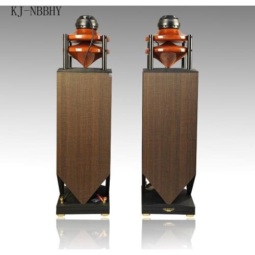 Pair Floor-standing Speakers HIFI Coaxial Speakers Passive Home Audio 92dB 50Hz-25KHz 8ohm
