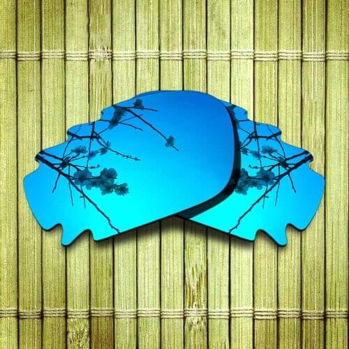 Polarized Replacement Lense For-Oakley Jawbone Vented Sunglasses Frame True Color Mirrored Coating - Blue Color Available