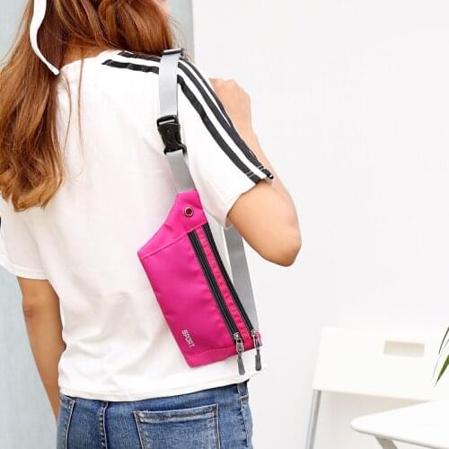 Professional running waist bag nylon cloth sports waist bag jogging portable outdoor belt mobile phone cover men women small bag