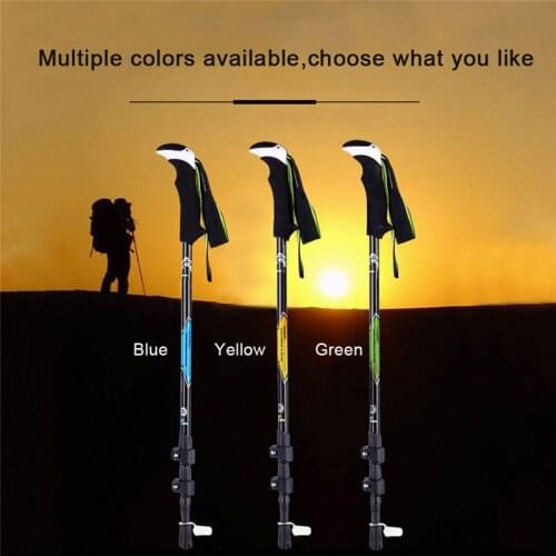 Ultralight Folding Walking Poles Carbon Fiber Trekking Poles Carbon Walking Sticks With Tungsten Tips/flip Locks Hiking Canes