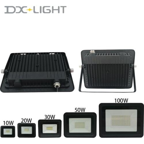 Waterproof IP68 LED Work Light 10W 20W 30W 50W 100W Engineering Light 220V 230V 240V LED Outdoor Lighting Wall Lamp Floodlight