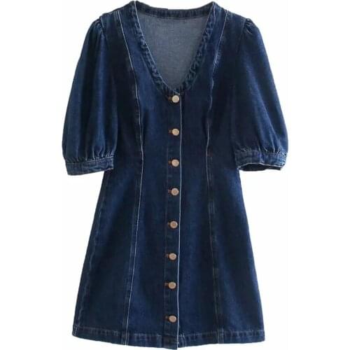 Модные джинсовые платья Xikom China At AliExpress