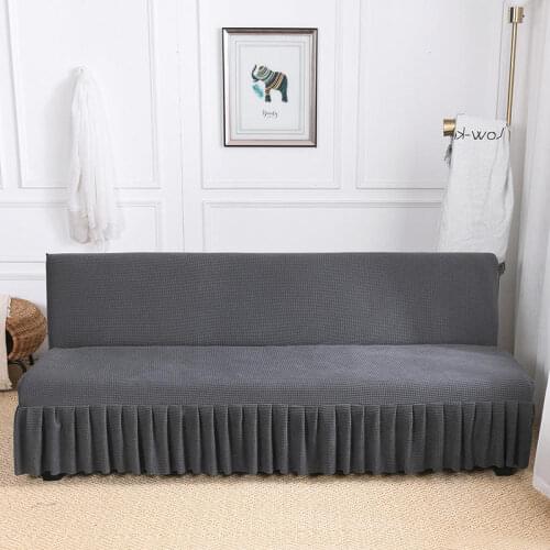 1pcs Sofa Bed Cover Without Armrest Stretch Elastic Full Cover Sofa Covers Anti-dirty Living Room Sofa Bed Cover
