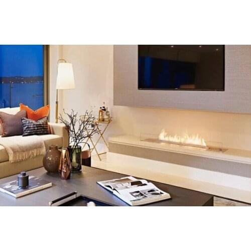 Inno-Fire 18 inch automatic electric intelligent smart bio ethanol fireplace burner