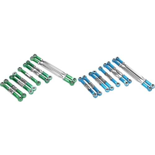 2 Set Metal Drive Shaft Transmission Accessories Parts for Fy-01/02/03/04/05 Wltoys Rc Car Recambios Green & Blue