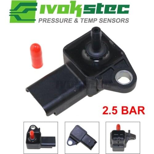 2.5BAR MAP Sensor Manifold Absolute Boost Pressure For PEUGEOT 406 607 806 807 BIPPER EXPERT 1.4 2.0 HDi 1920.7T 96.317.166.80