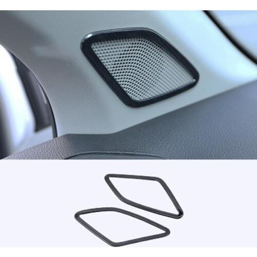 Stainless Steel Accessories for Skoda Karoq 2017 2018 Car Front Small Air Outlet Vent Decoration Cover Trim Car Sticker Styling