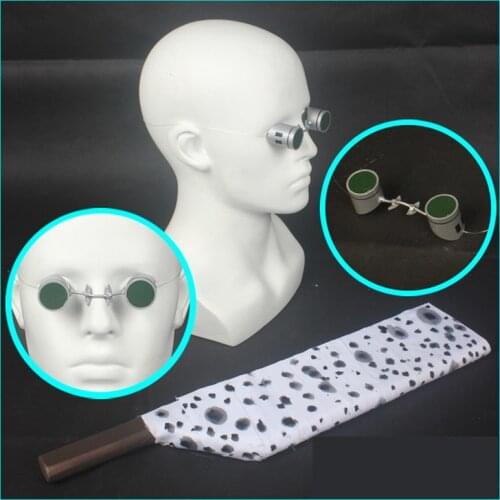 Anime Jujutsu Kaisen Kento Nanami Cosplay Glasses Weapon Props