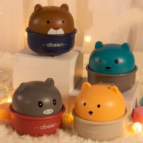 Children Fun Cartoon Inertia Slide Animal Racing Model Inertia Sliding Rail Car Mini Small Gift Toys for Children Boys Gift