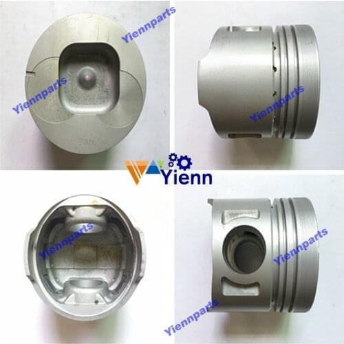 For Iseki T6010 Piston 5-12111-230-4 8-94169-765-0 For Isuzu 4BC2 Diesel Excavator Tractor Loader Truck Engine Rebuild Spare