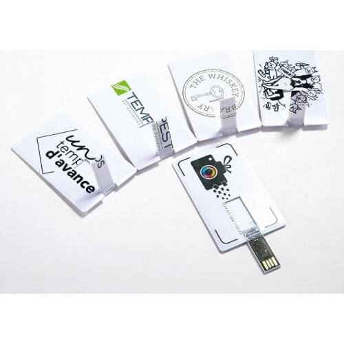 Wedding DIY Memories Storage Creative Card USB 2.0 8GB 16GB 32GB 64GB Flash Drives Customized Business Logo Studio As Gift