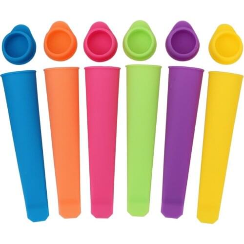 HILIFE DIY Ice Stick Maker Lolly Mould Summer Popsicle Maker Colorful Silicone Ice Cream Molds