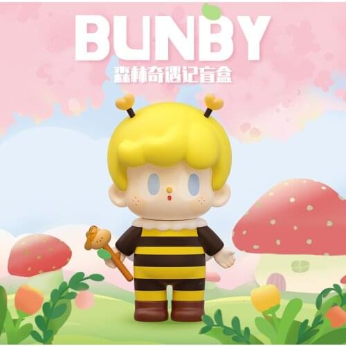 Blind Random Box Toys Lot BUNBY Forest Fortuitous Meeting Figure Bag Surprise Anime Guess Doll For Gift Collection 9Pcs/Set