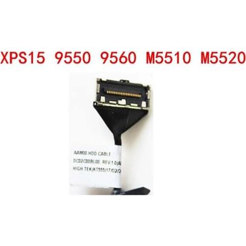 SATA Hard Drive HDD SSD Connector Cable for Dell XPS 15 9550 9560 M5510 M5520 0XDYGX XDYGX DC02C00BL00