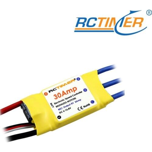 RCTimer 30A Brushless Motor Speed Controller Hobbywing FW ESC 30A