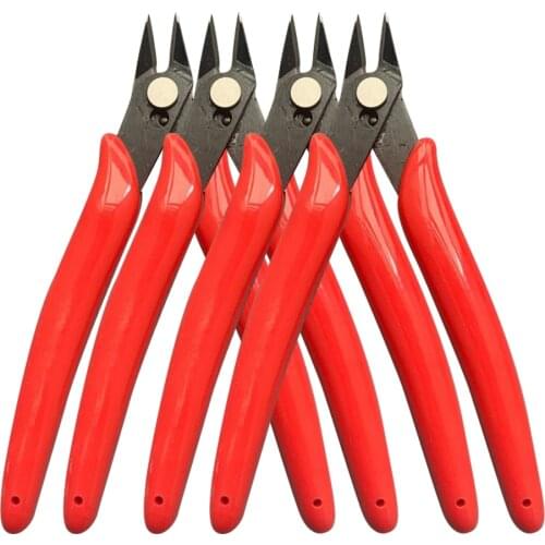 Mini Plier Multi Functional Tools Practical Electrical Wire Cable Cutters Cutting Side Snip Flush Plier Stainless Steel Nipper