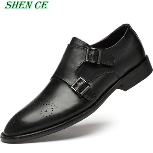 SHENCE Mens Oxfords