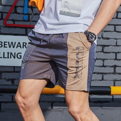 Brand Summer Shorts Men Casual Sports Shorts 2021 Trend Printed Loose Shorts Mens Hip Hop Sports Middle Pants Men Oversized