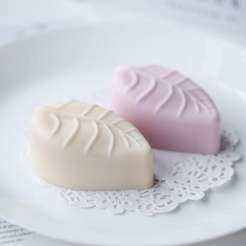6 Cavity Leaf Shap Soap Mold Silicone Molds for Soap Making Cake Decorating Resin Clay Mould