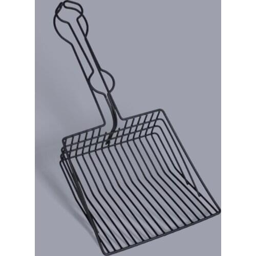 Stainless Steel Cat Litter Scoop Pet Cleaning Tool with Handle Durable Pet Litter Scoop Cleaning Supplies