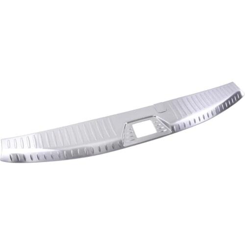 Wotefusi Stainless Steel Silver Rear Bumper Guard Protector for NISSAN Patrol 2012-2019 [QPA656]