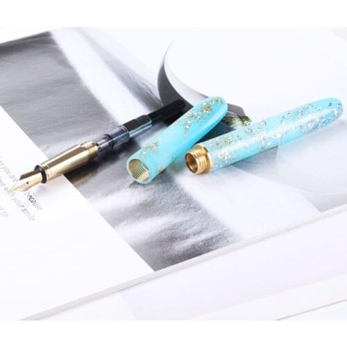 Y1UE 1 Set Fountain Pen Epoxy Resin Mold Cylinder Pen Shape DIY Crafts Silicone Mould