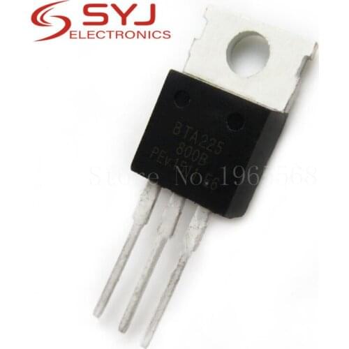 10pcs/lot BTA225-800B BTA225 TO-220 In Stock