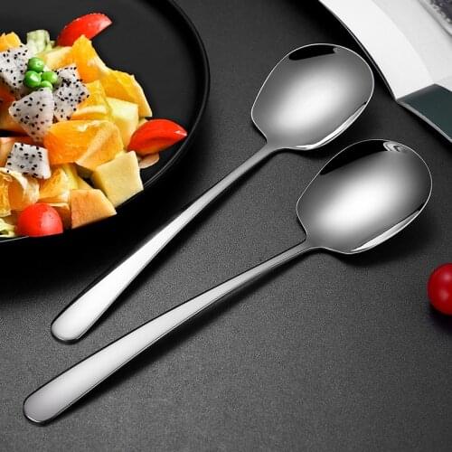 304 stainless steel 25cm public spoon public chopsticks public spoon hotel restaurant household serving spoon