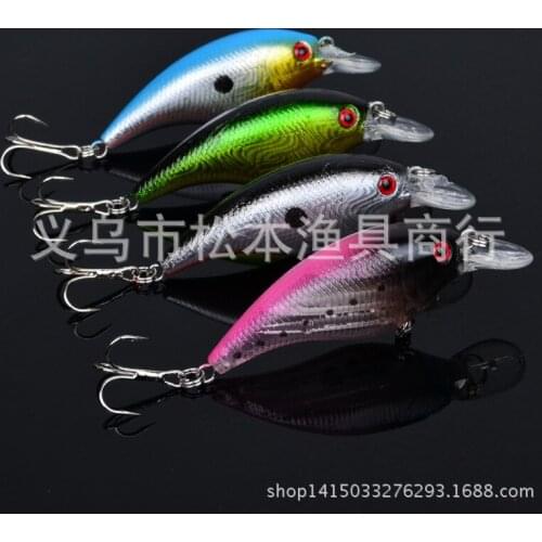 80pcs/lot 0.35OZ 10.2g little fat classic bait lures lures bait lures 2.95"7.5m Hard Baits Lure dw-1337