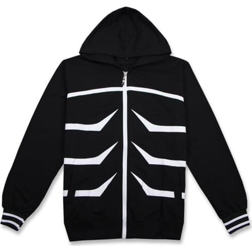 Brdwn Tokyo Ghoul Unisex Kaneki Ken Cosplay Costume Hoodie Casual Coat Hooded Jackets