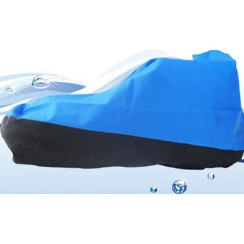 Outdoor Sports Shoe Covers Unisex Latex High Tube Latex Waterproof Rain Shoe Covers Portable Thickened Disposable Boot Protector