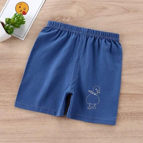 Childrens Shorts Summer Clothing Korean Cotton Open Crotch Casual One-Piece Shorts