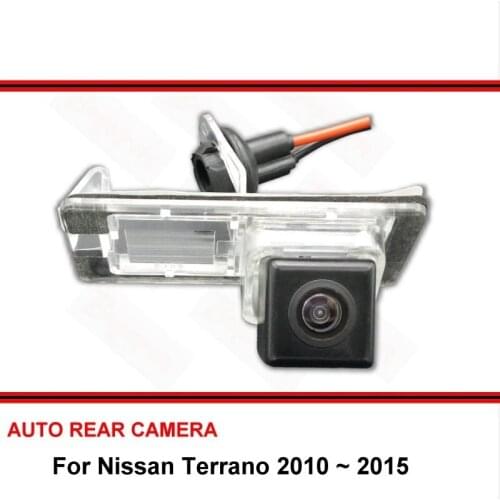 For Nissan Terrano 2010~2015 Car Rear View Camera trasera Reversing Park Camera for sony HD CCD Night Vision Wide Angle