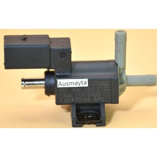 Turbo Boost Solenoid Valve For Golf Passat CC 2.0TFSI A4 A5 A6 Q5 06F906283F 06F 906 283 F