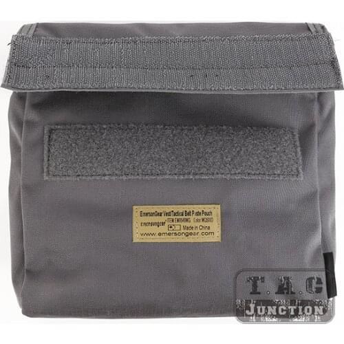 Emerson Tactical MOLLE Roll-Up Dump Pouch For MRB CPC JPC Lightweight Folding Compressibe Magazine Accessories Bag Wolf Grey