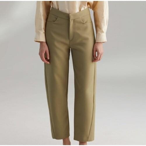 Trousers classic casual pants grandma pants 4 colors three yards