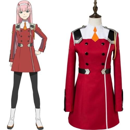 DARLING in the FRANXX Anime Cosplay Costume 02 Cosplay Zero Two Brand Women Costume Full Sets