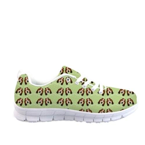 Women Trendy Sneakers Animals Printing Ladies Casual Flat Bottom Walking Shoes Breathable Large-sized Vulcanize Shoes Hot Sale